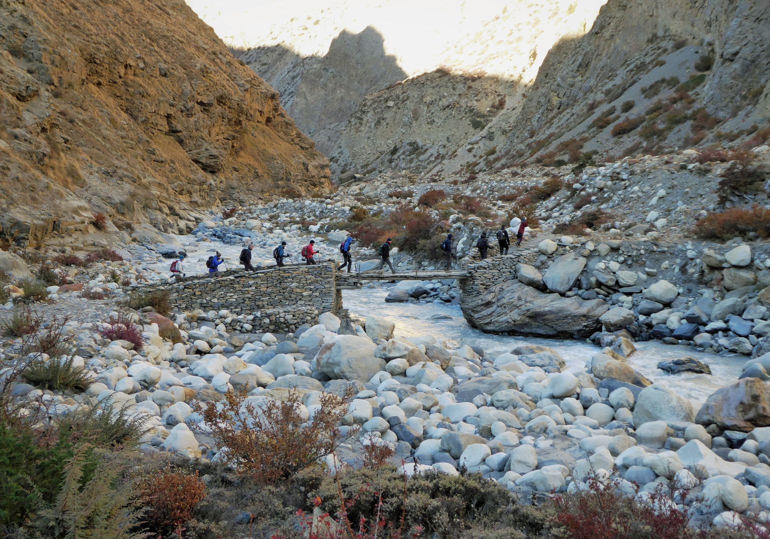 Annapurna trekking in Nepal