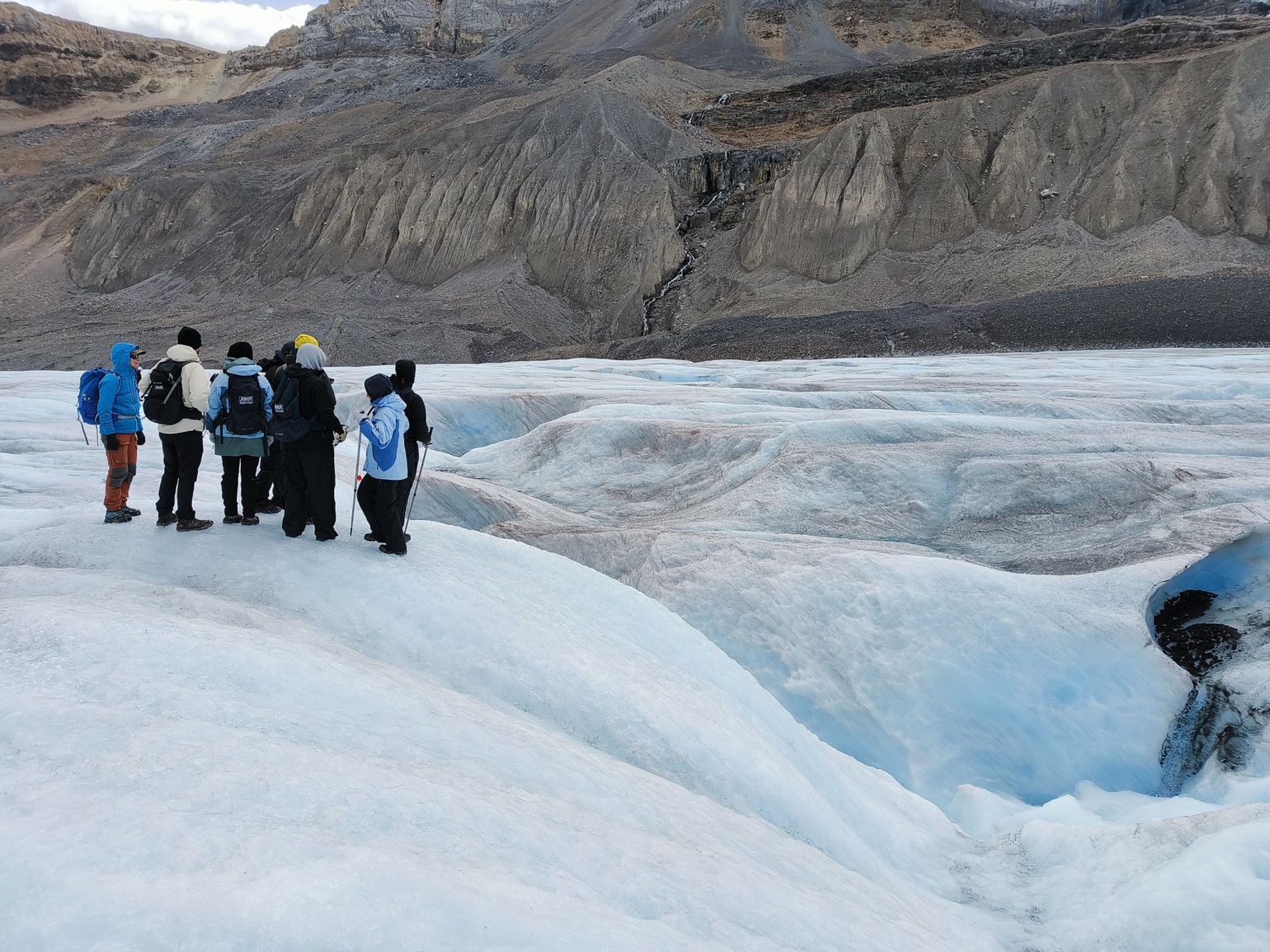 canada gletsjer wandelen