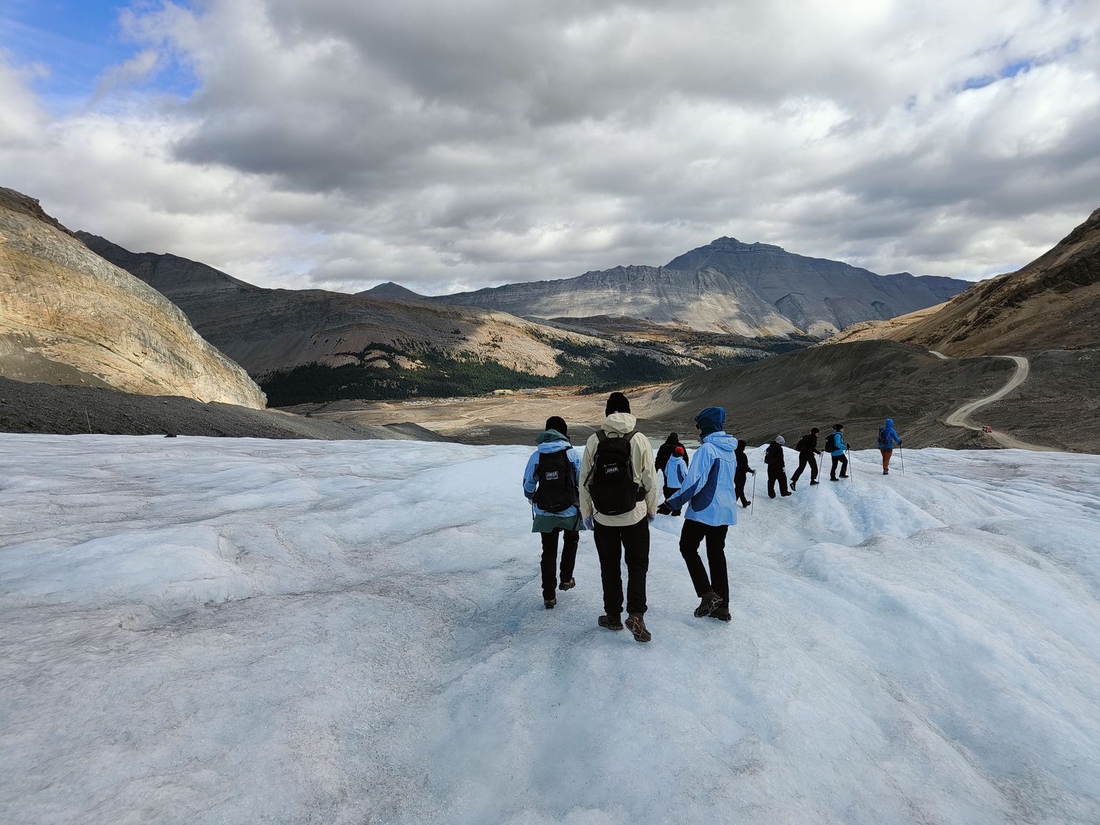 uitzicht athabasca glacier hike