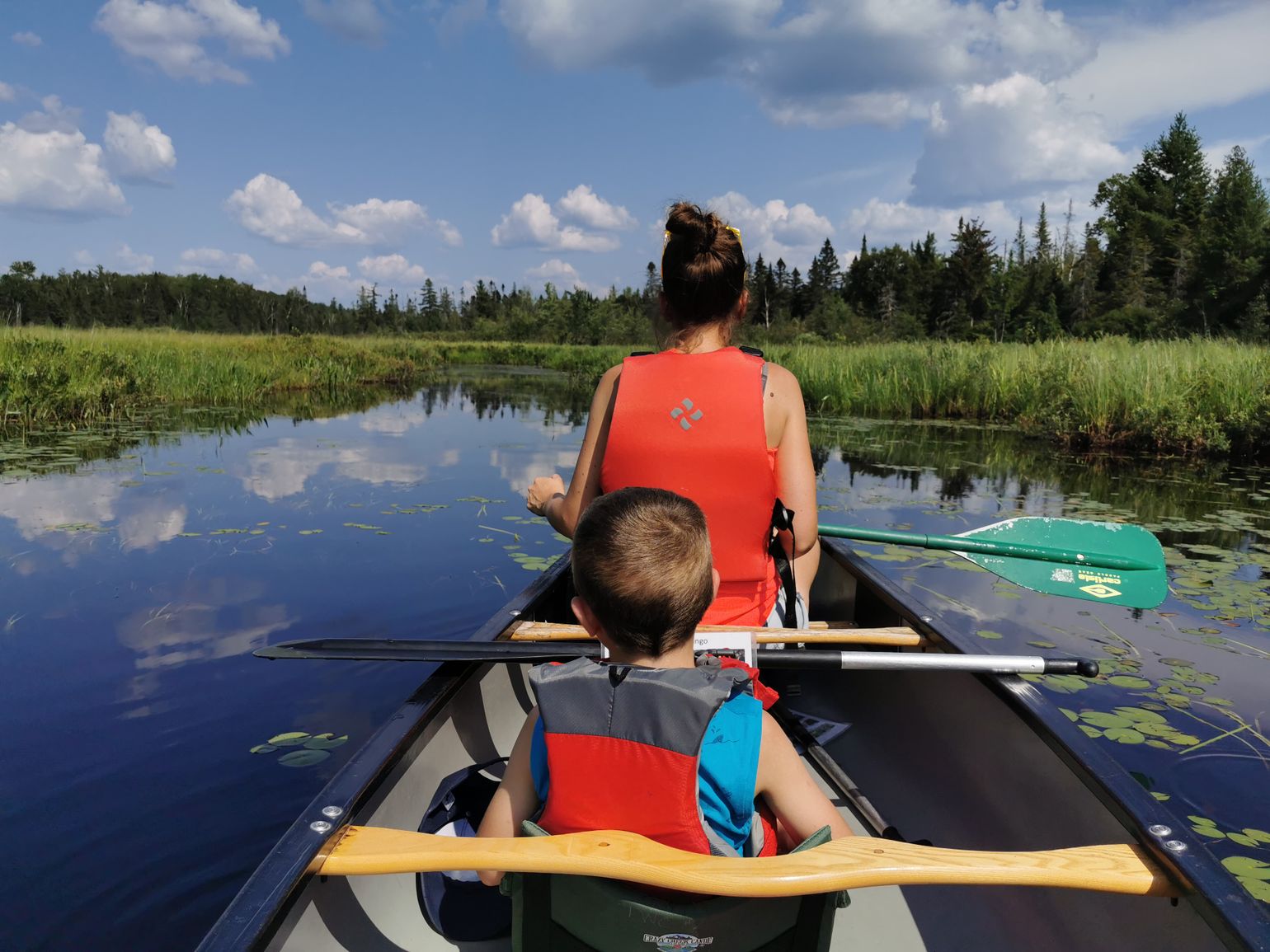 kanovaren in oost amerika