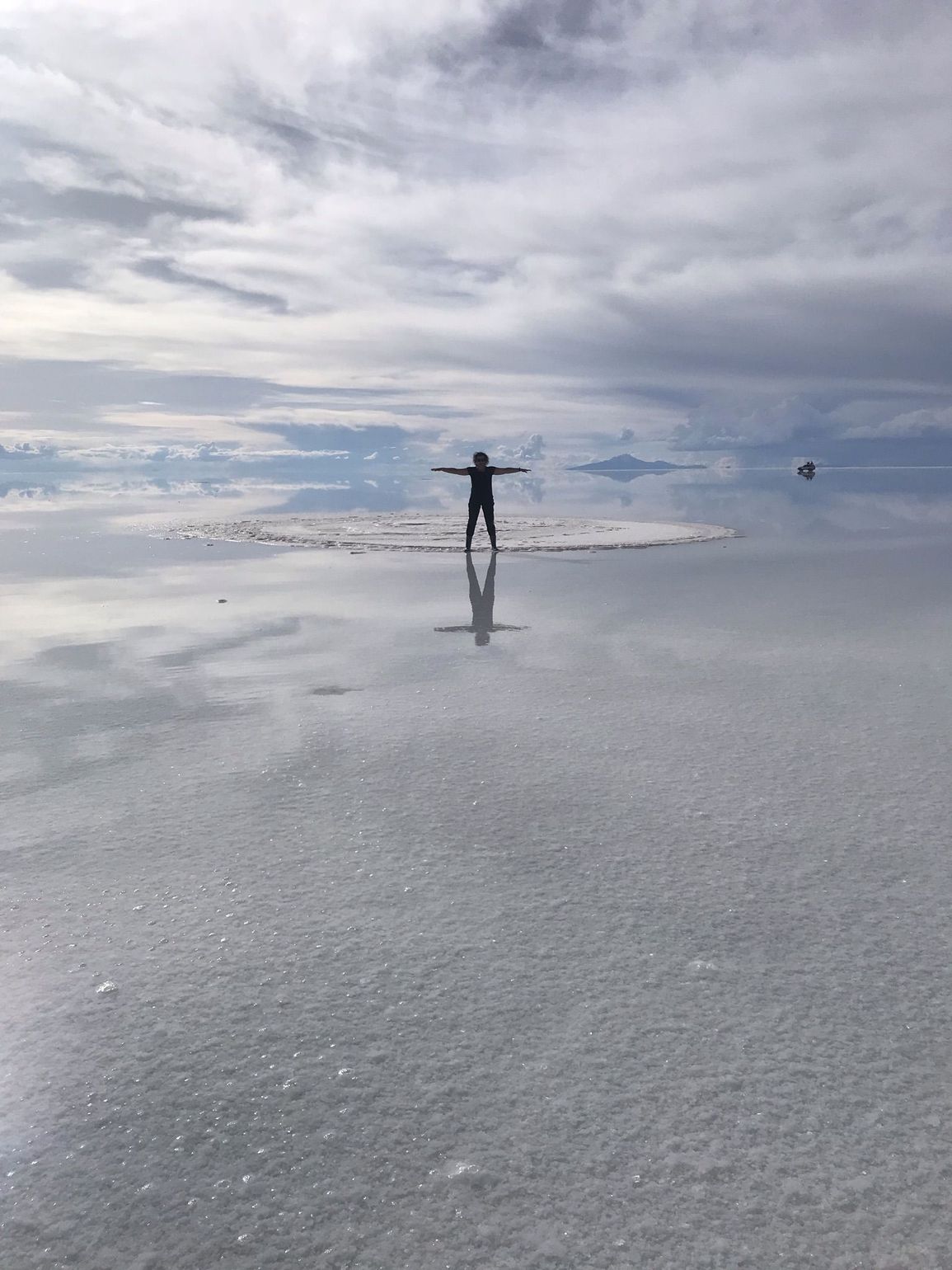 salar de uyuni bolivia regen