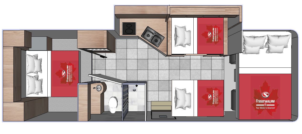 Fraserway C-XLarge floor plan