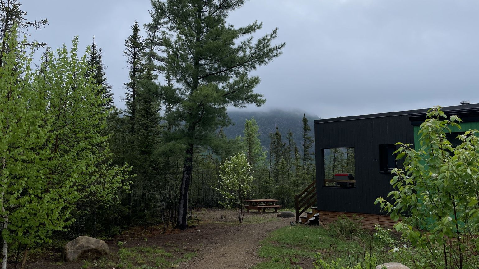 Overnachting in chalet Parc National Quebec
