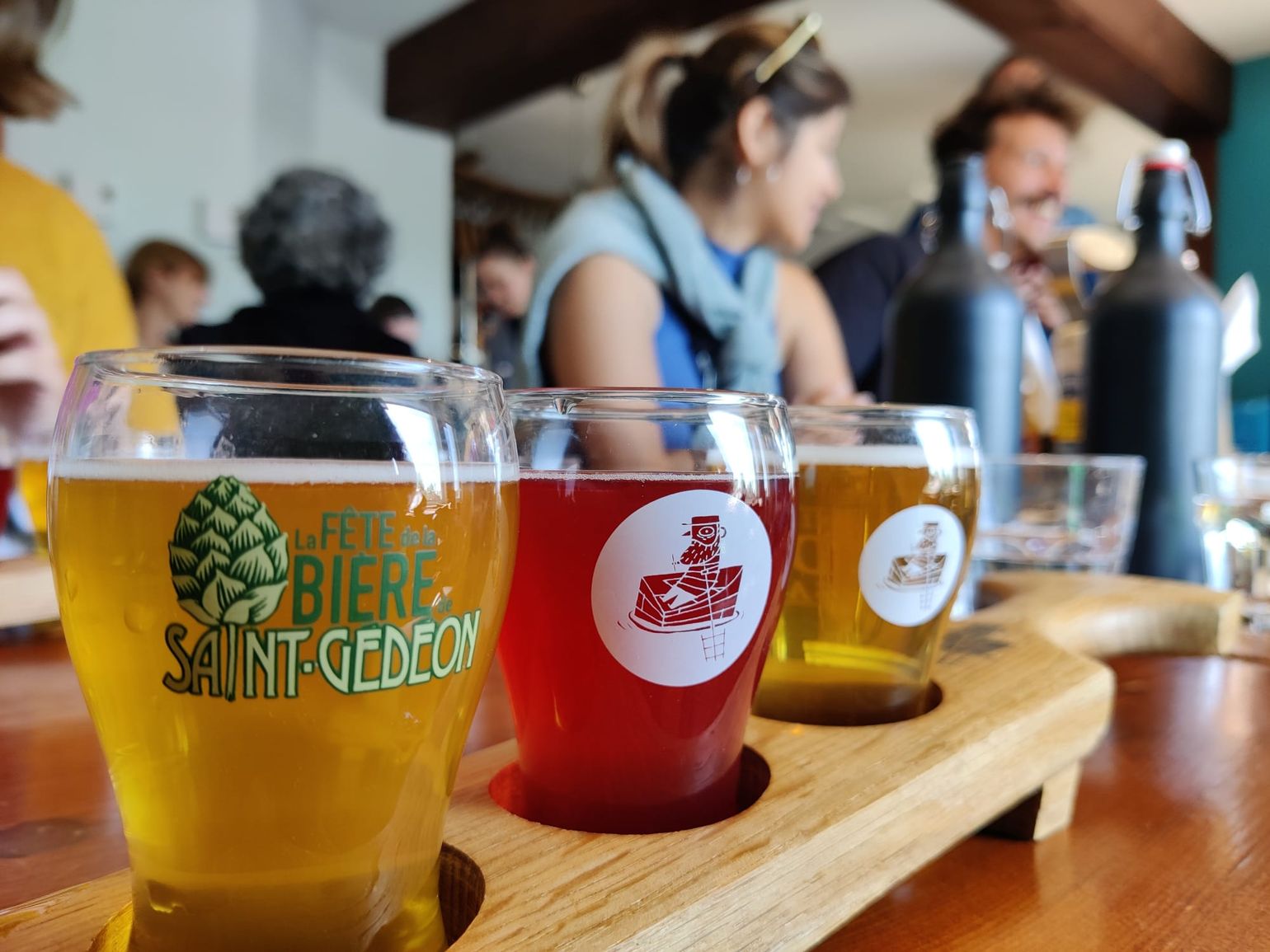 fietsen Microbrasserie St Gédéon