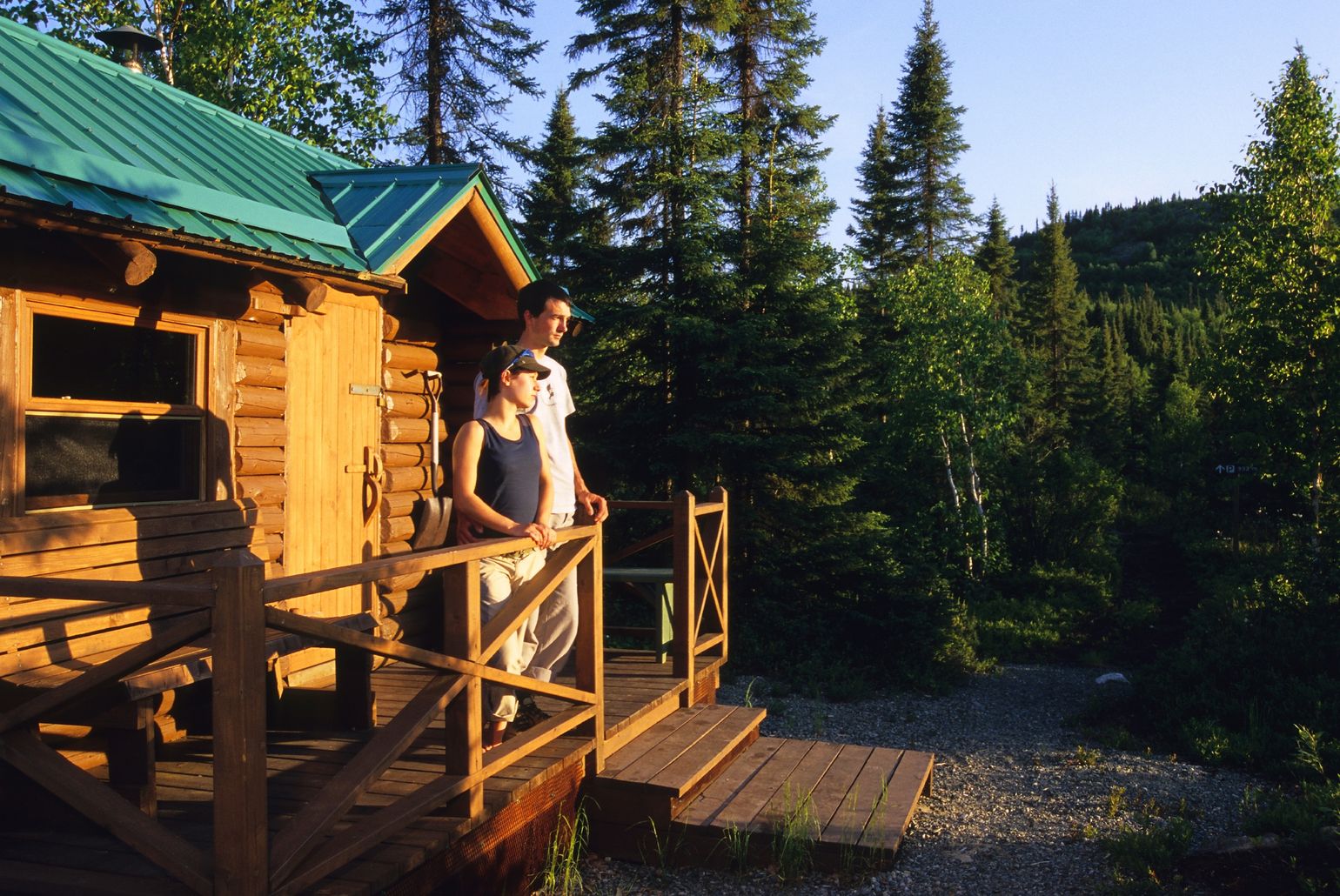 Camp Rustique Exterieur © Sépaq