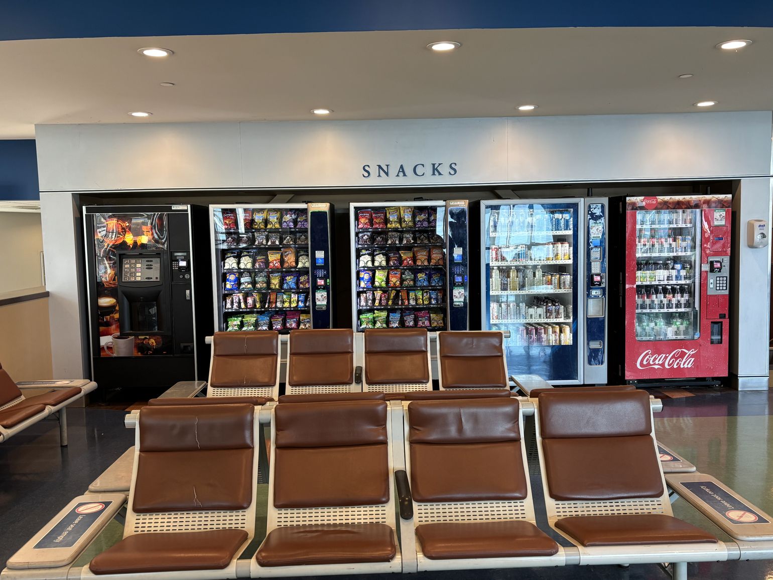 Terminal vending machines