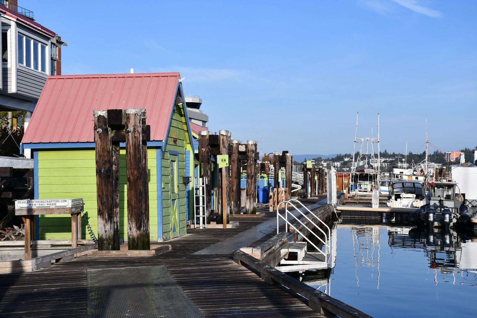 terug in Fisherman's Wharf