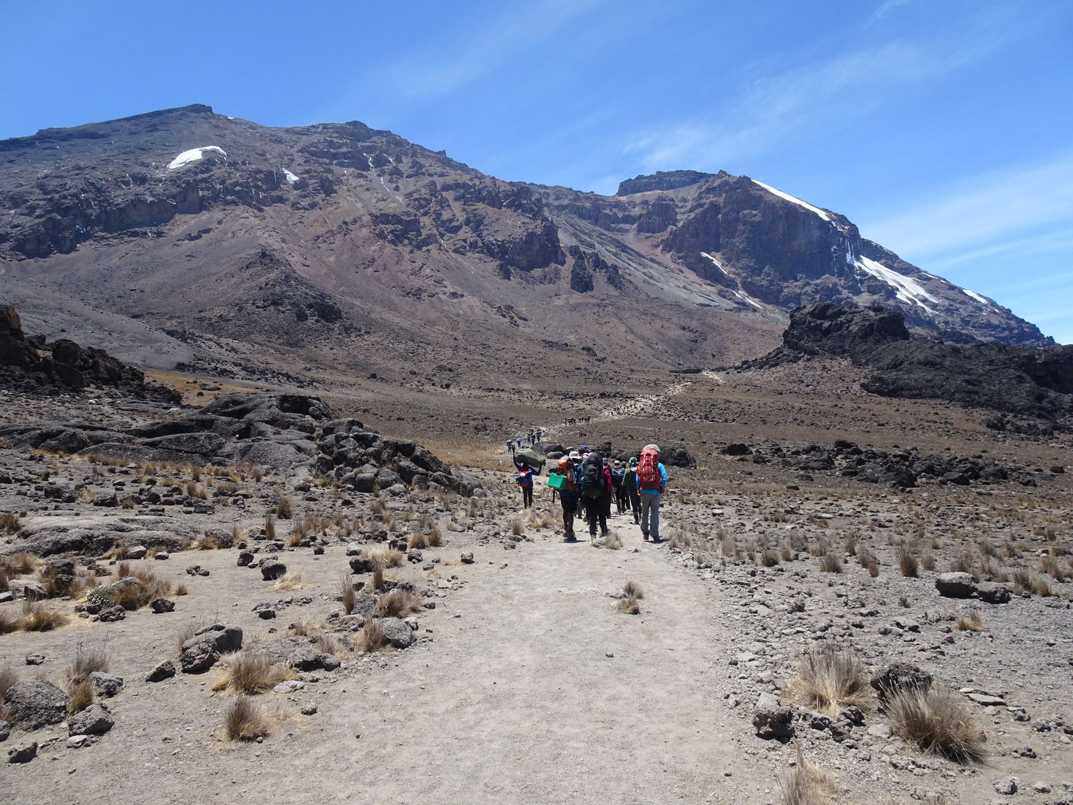 Beklimming Tanzania bagage