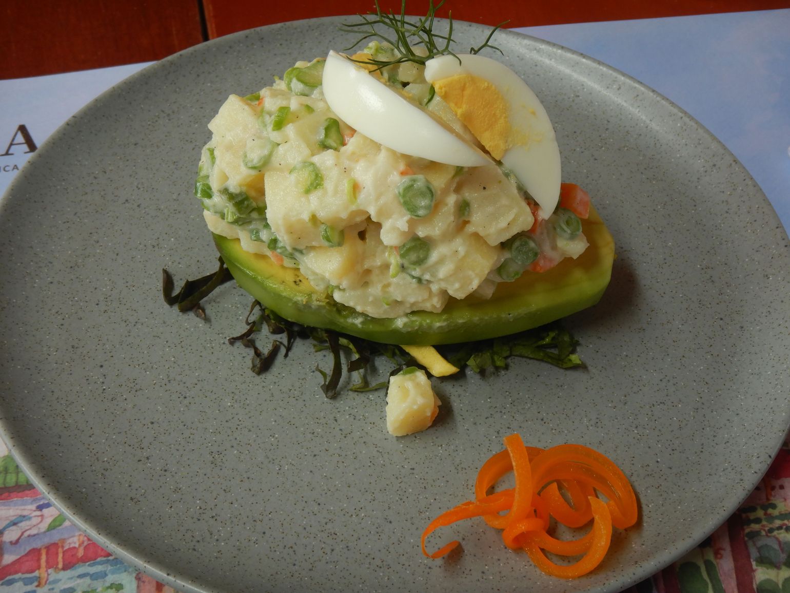 Palta rellena - typische Peruaanse gerechten