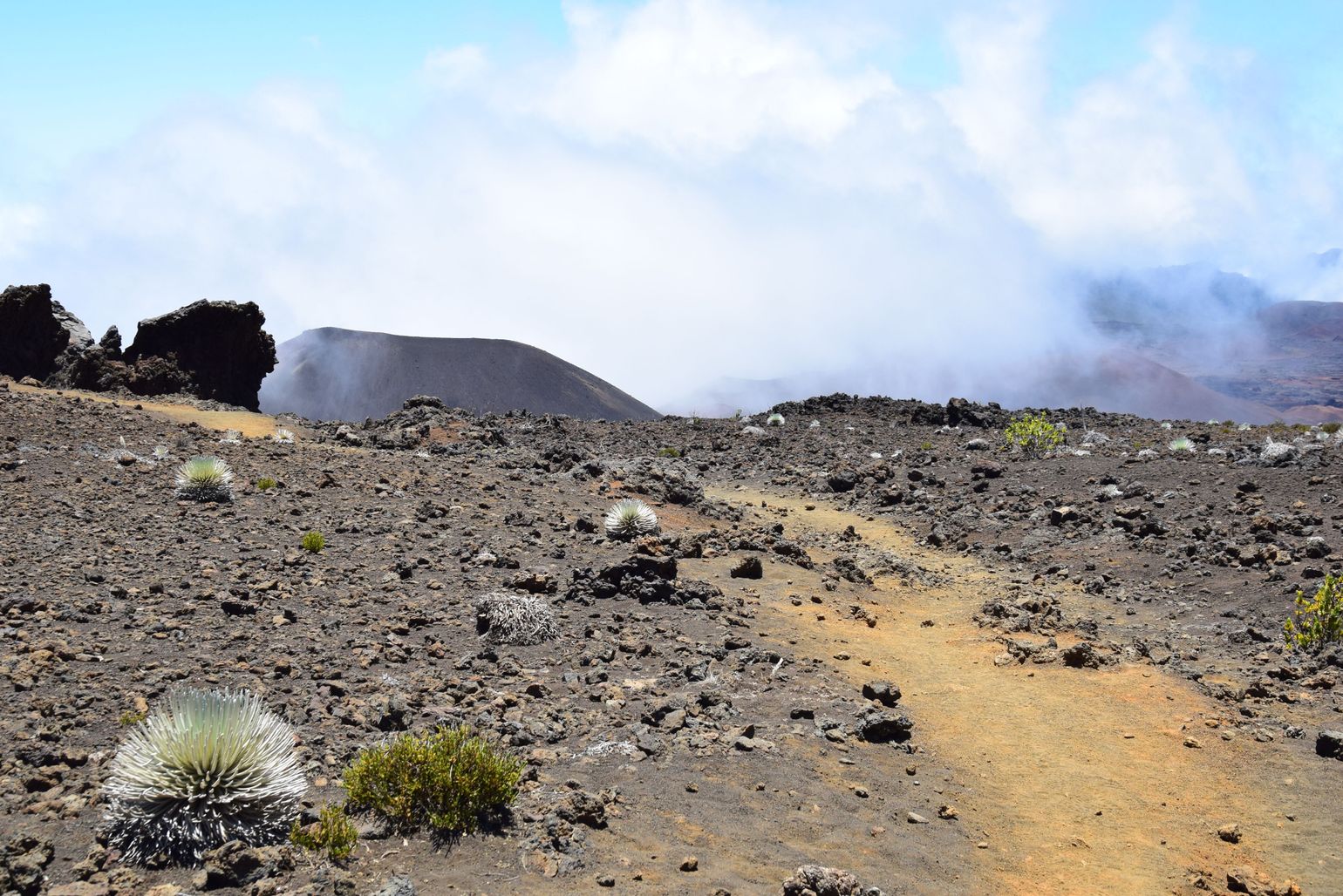 Hiken tussen vulkanen