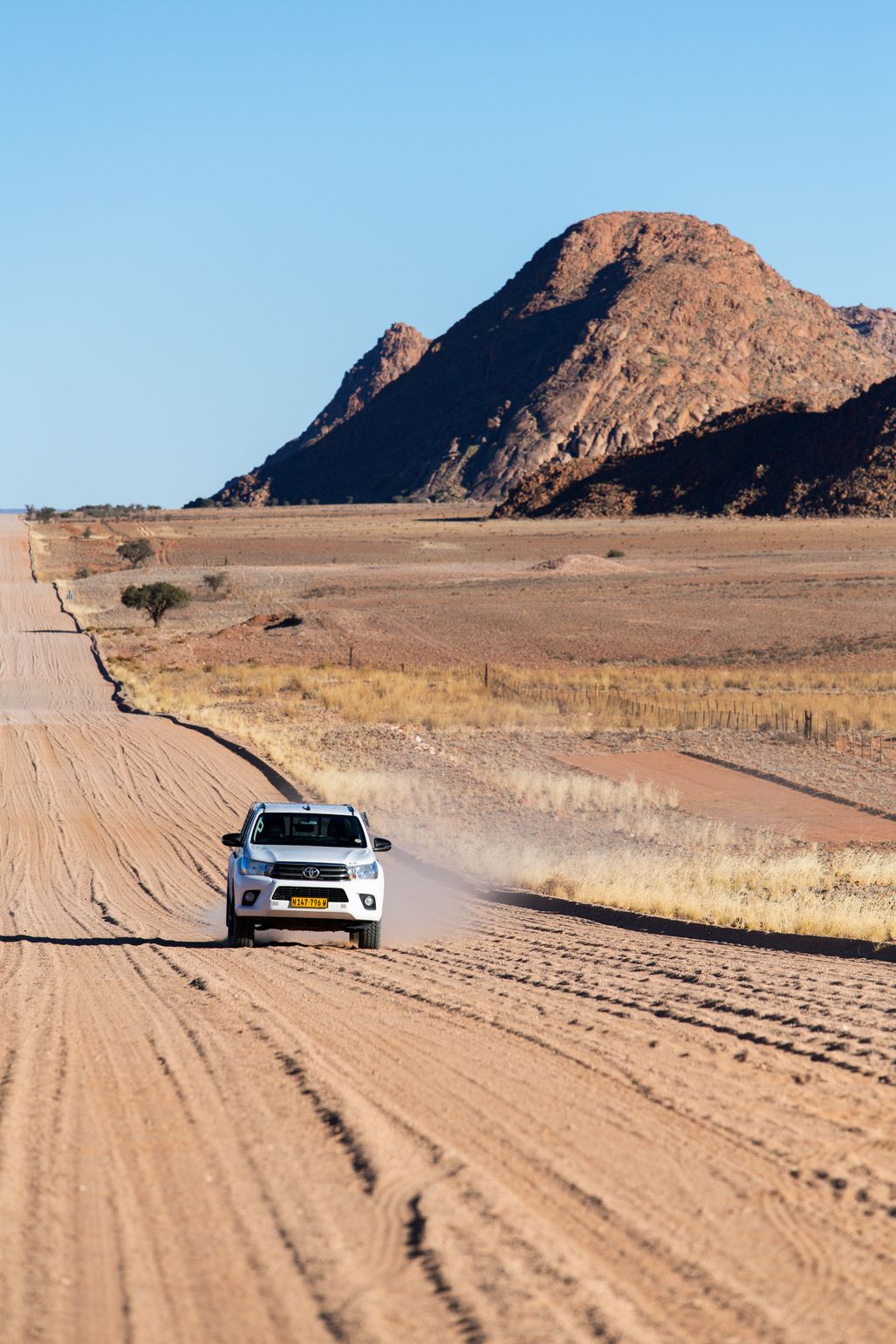 gravel weg namibie