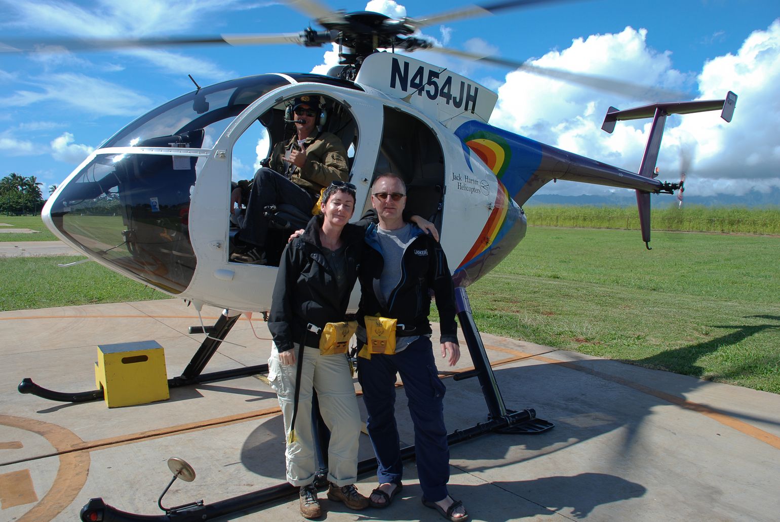 Helikopter over Kauai