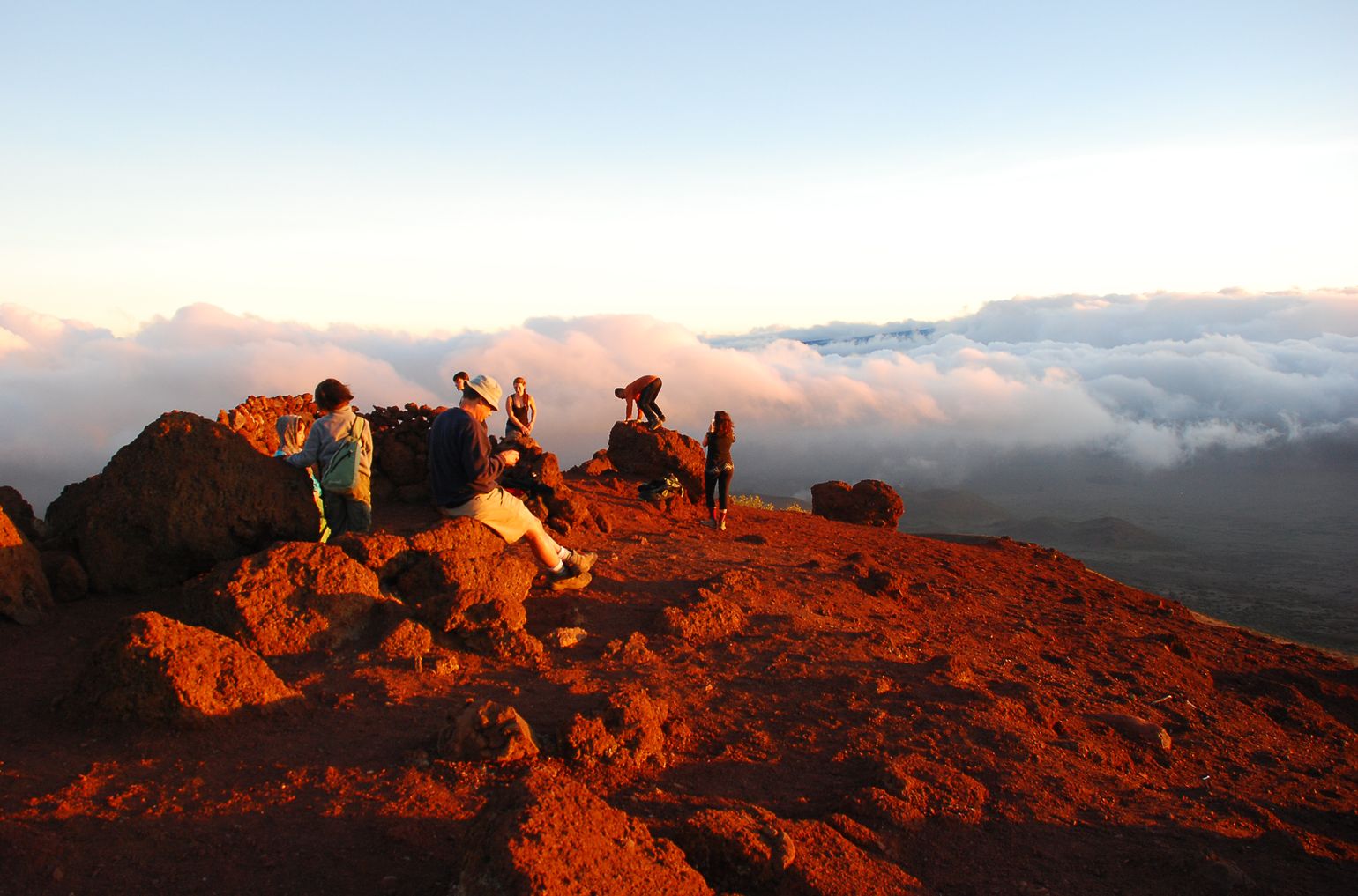 Uitzicht op Mauna Kea