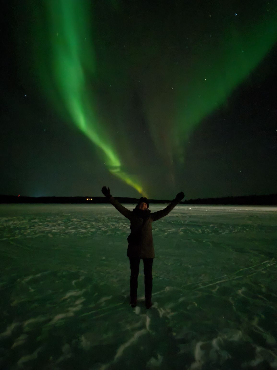 wintervakantie  noorderlicht
