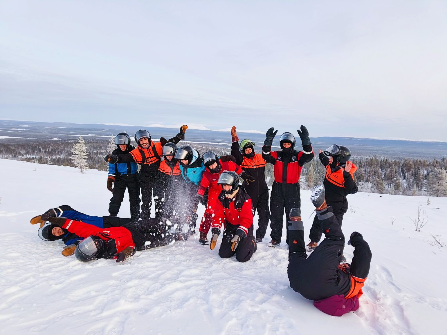 groep in lapland