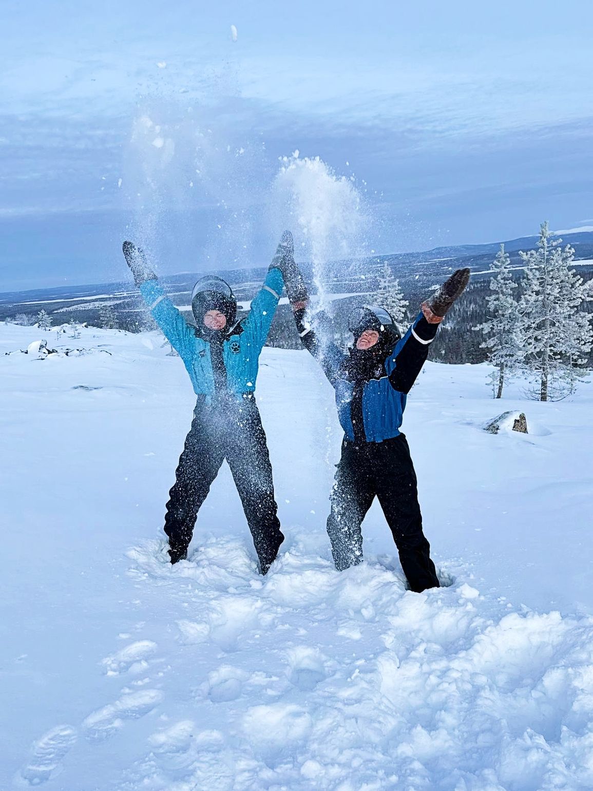 Sneeuwpret lapland