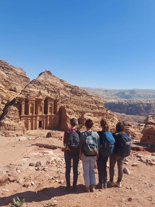 Petra in Jordanië