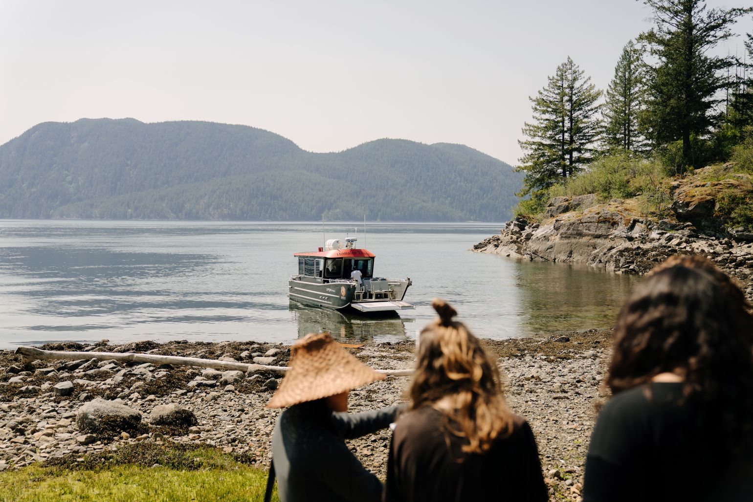 Aankomst aan Church House