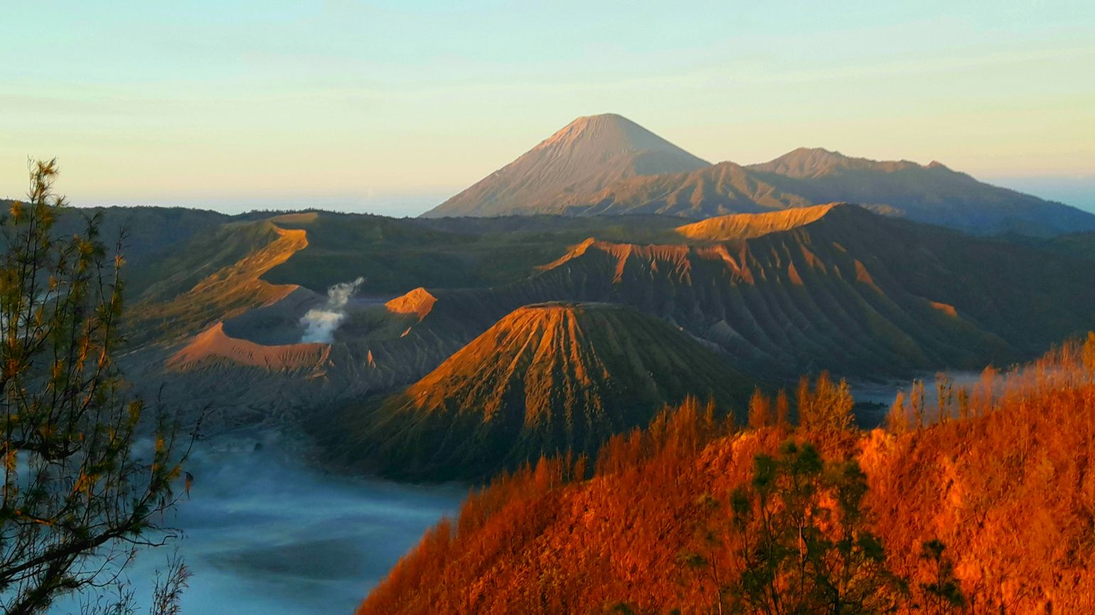 Bromo vulkaan op Java, Indonesie