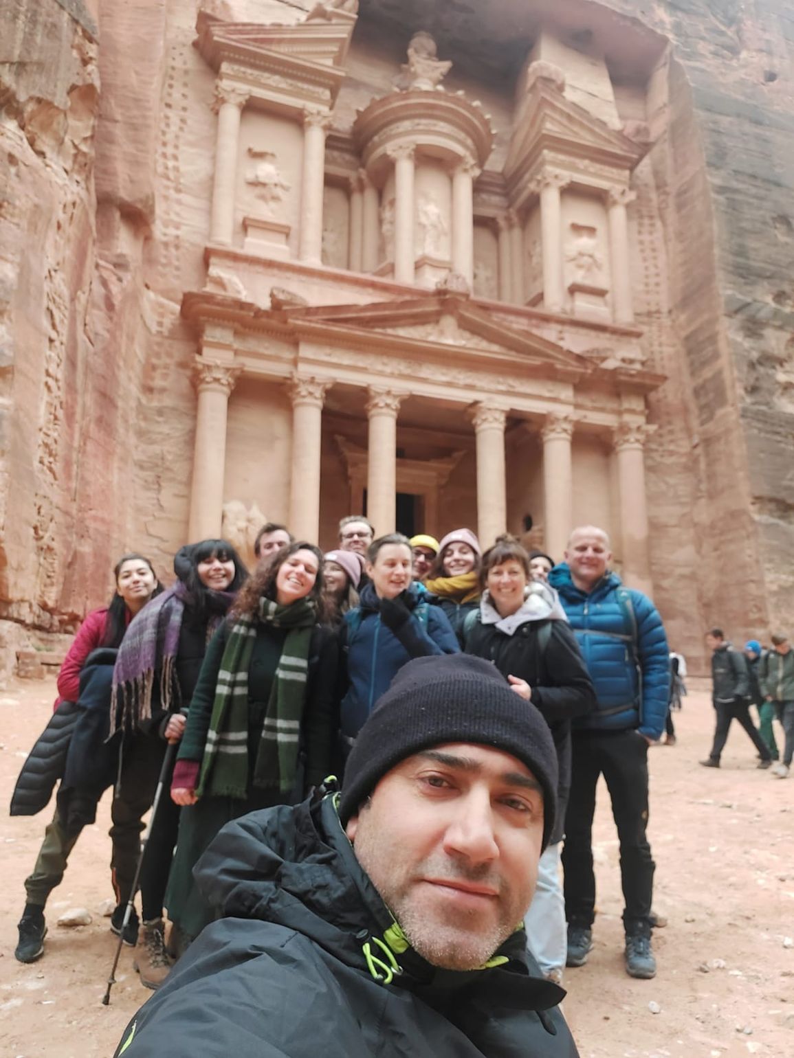 met gids in Petra