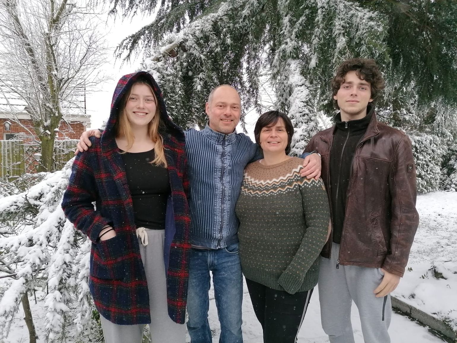 op reis met eigen reisgezelschap