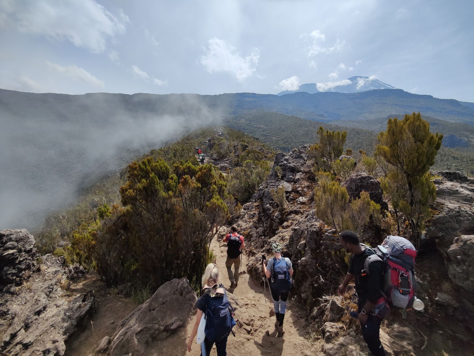 Berg beklimmen wat meenemen