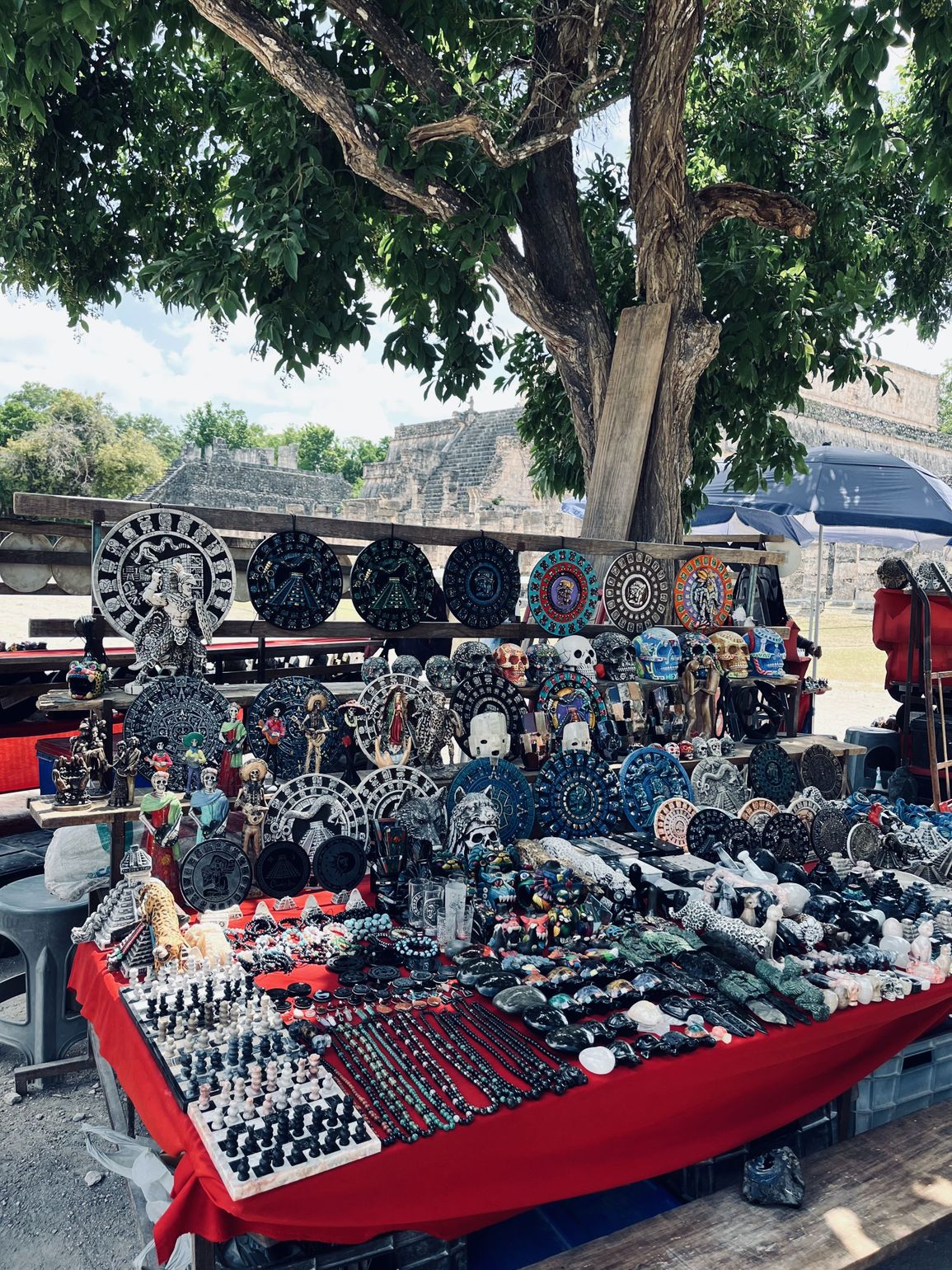 Chichén Itzá souvenirkramen