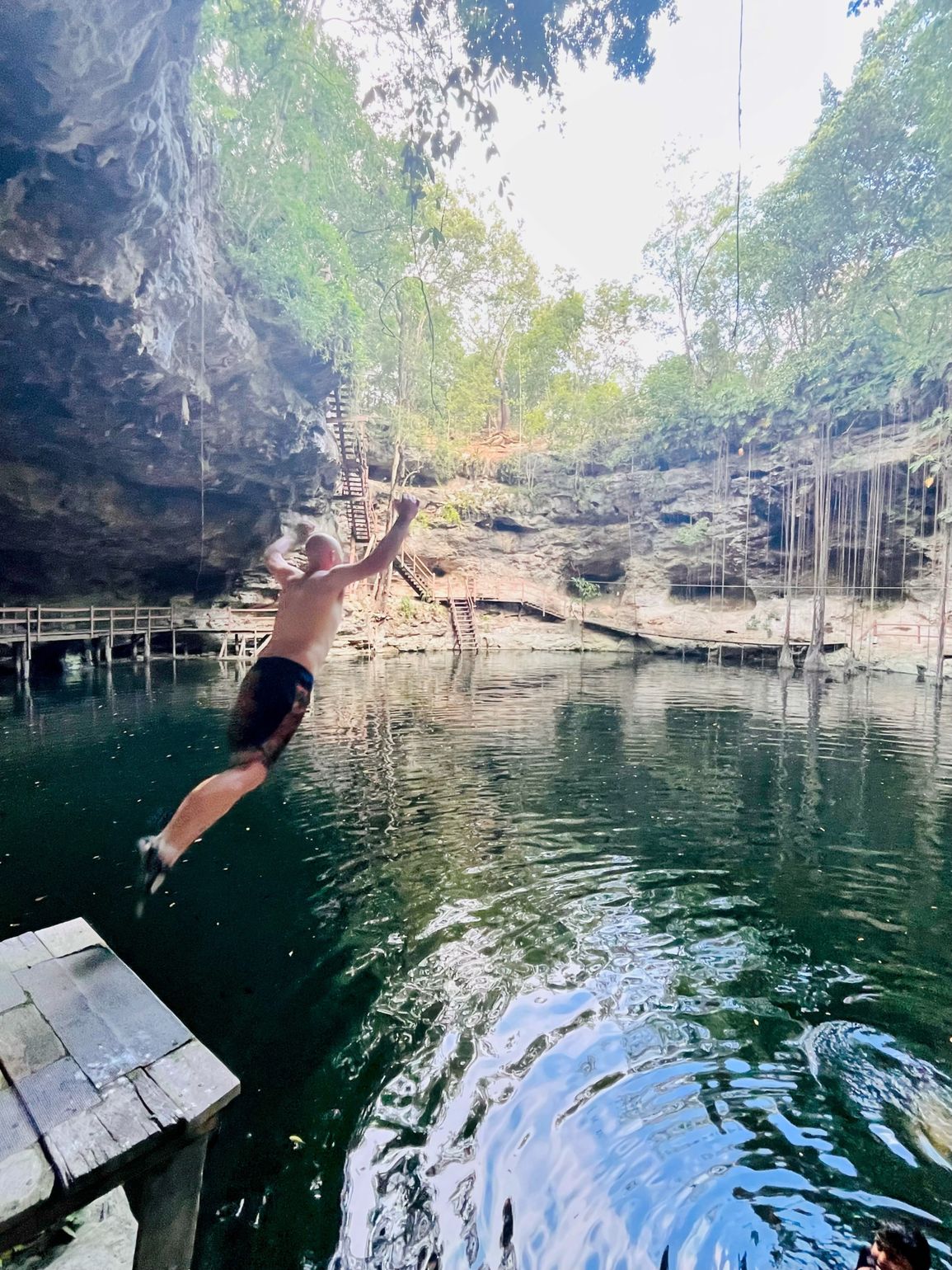 springen in cenote