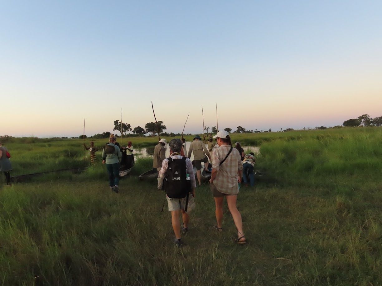 wandelsafari botswana