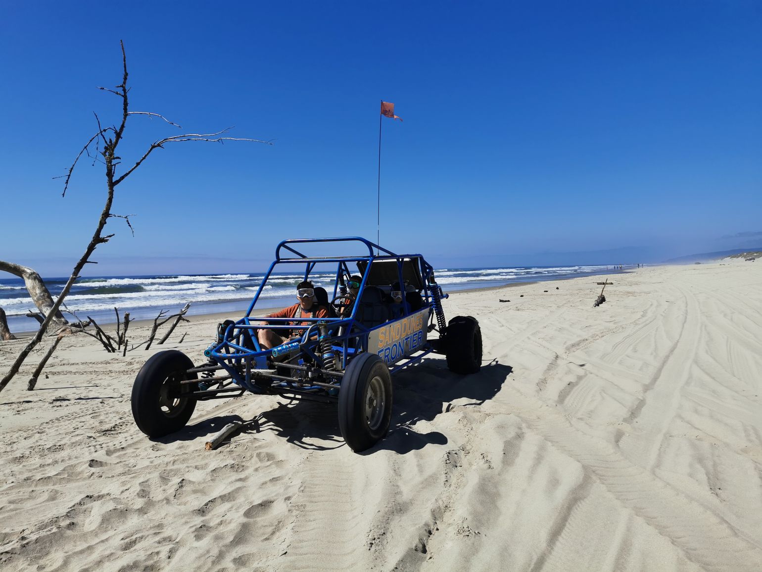 Met de sandbuggy door de Oregon Dunes