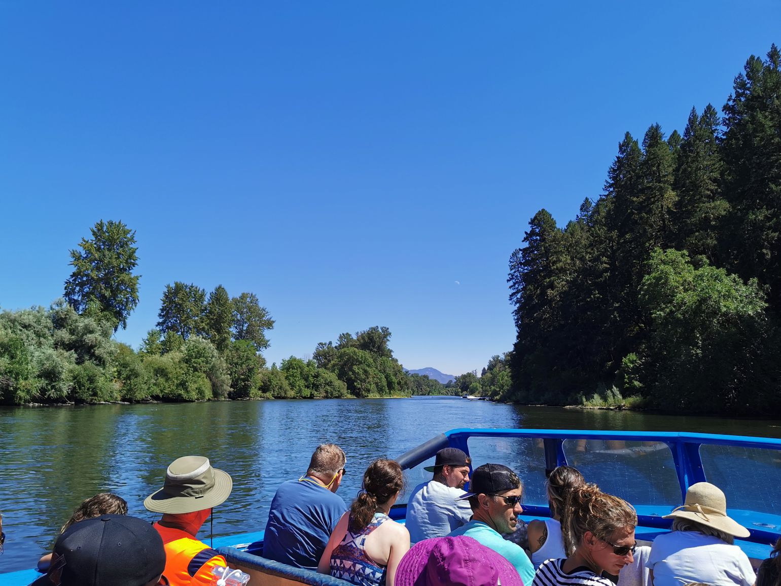Met de jetboat naar Hellgate Canyon