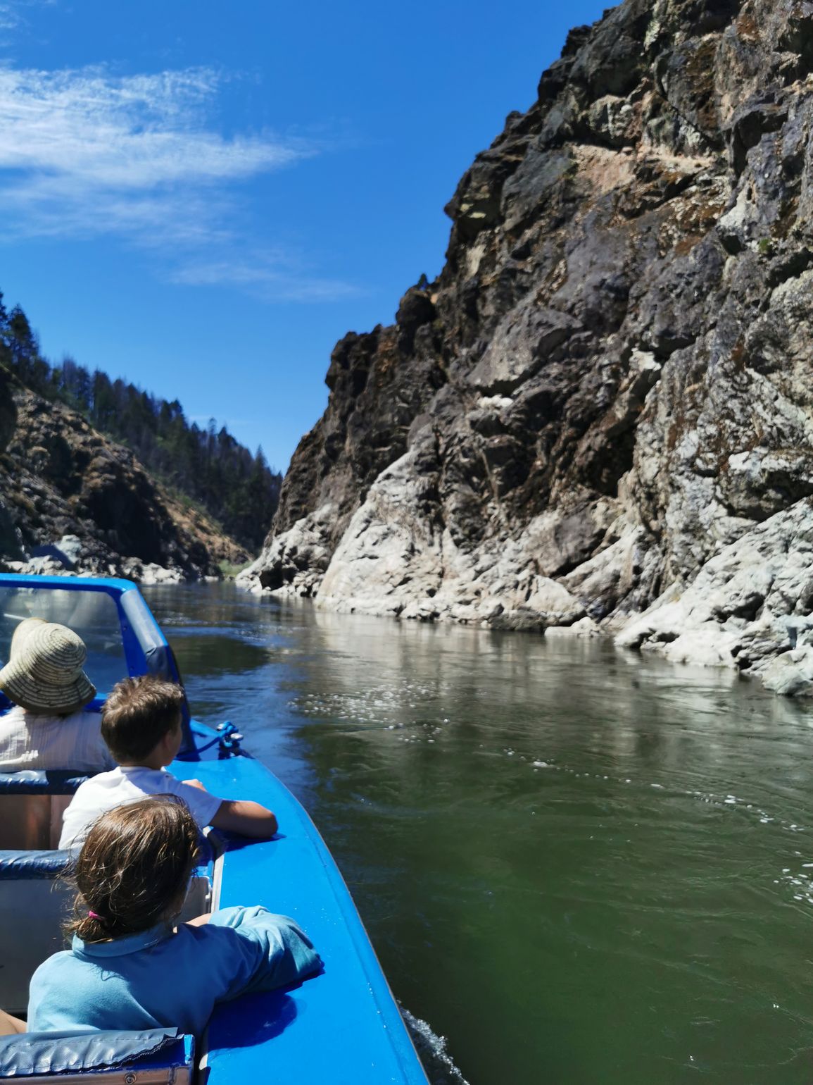 Met de jetboat naar Hellgate Canyon