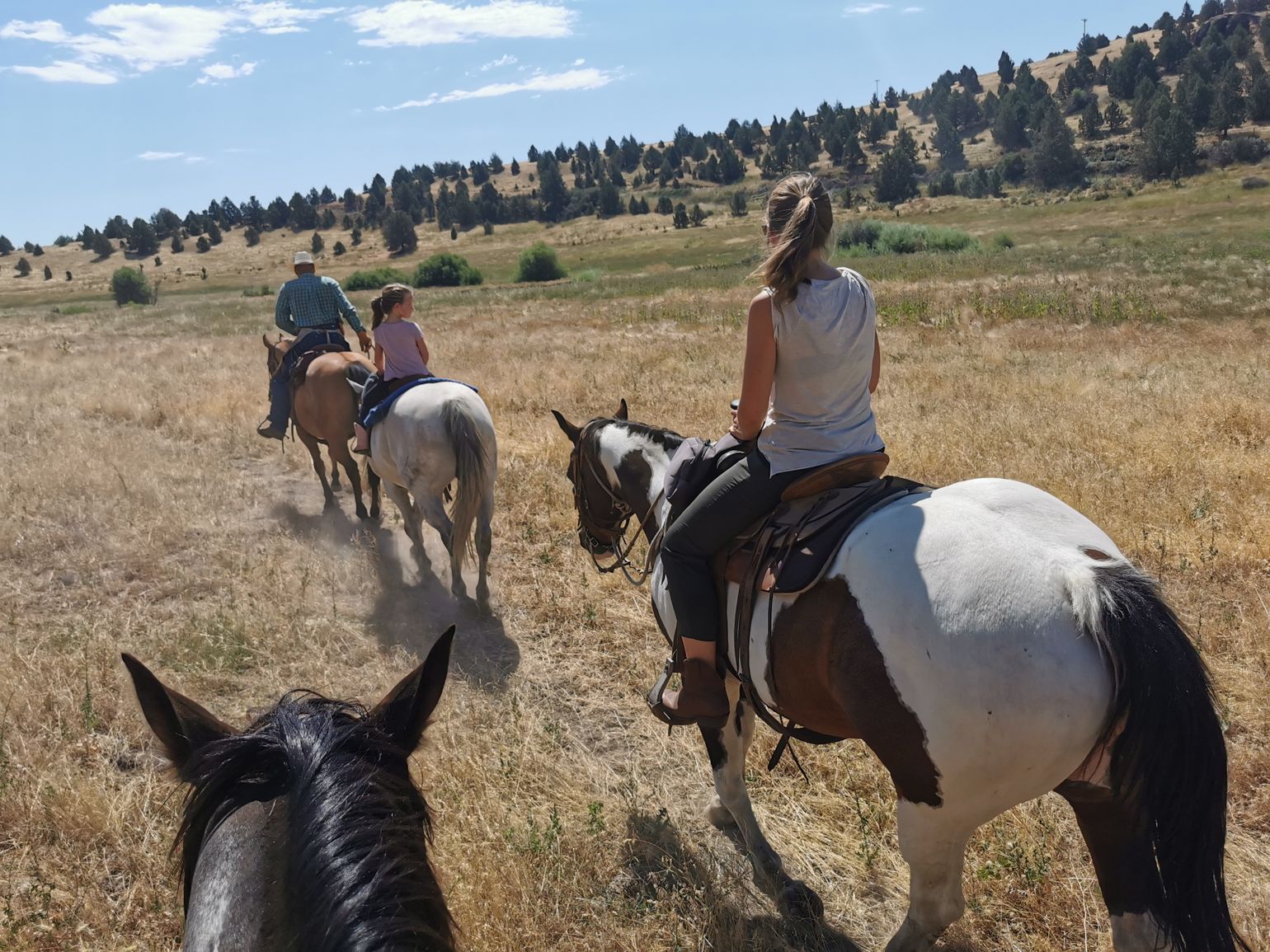  Paardrijden op de Wilson Ranch