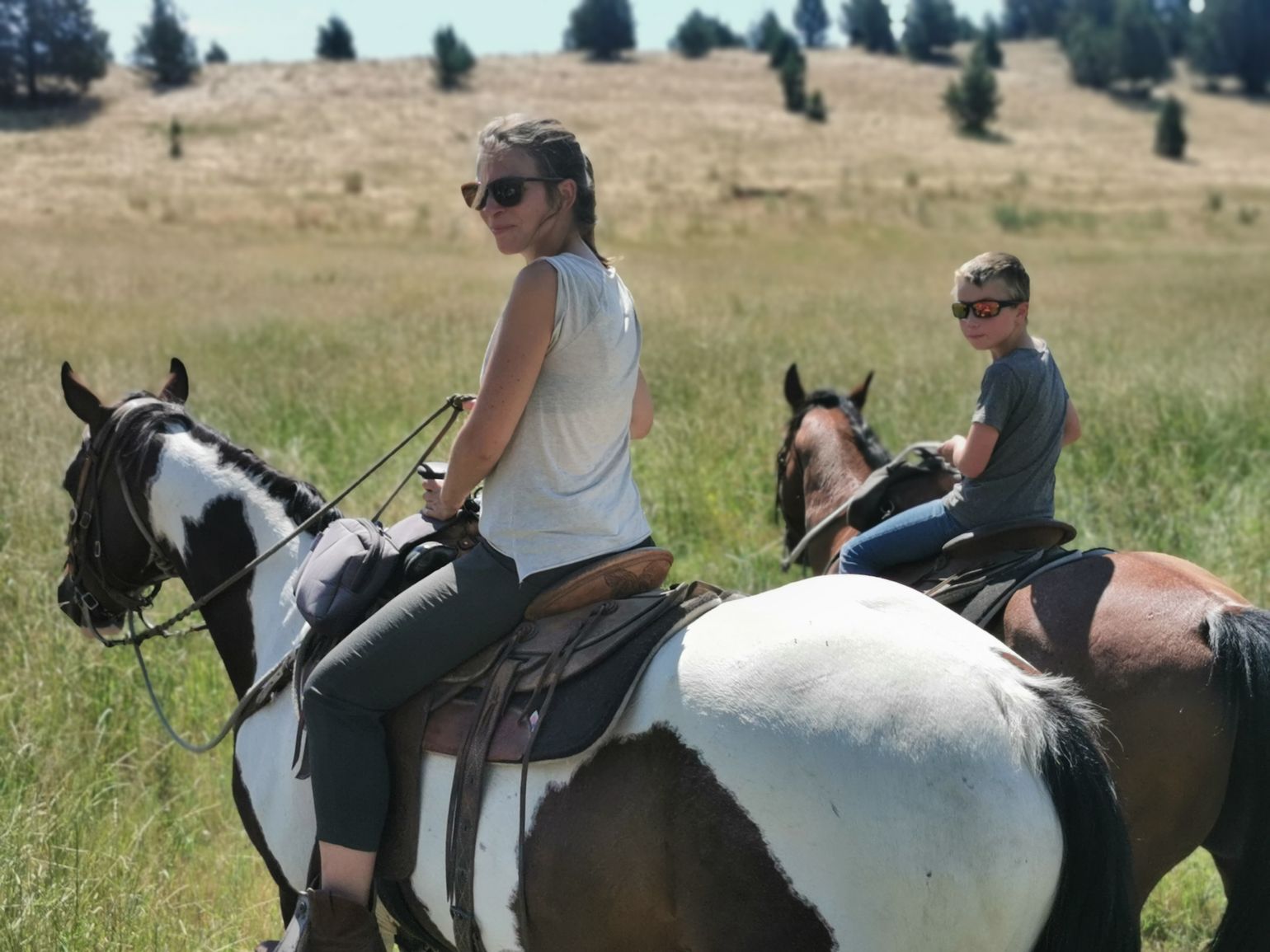  Paardrijden op de Wilson Ranch