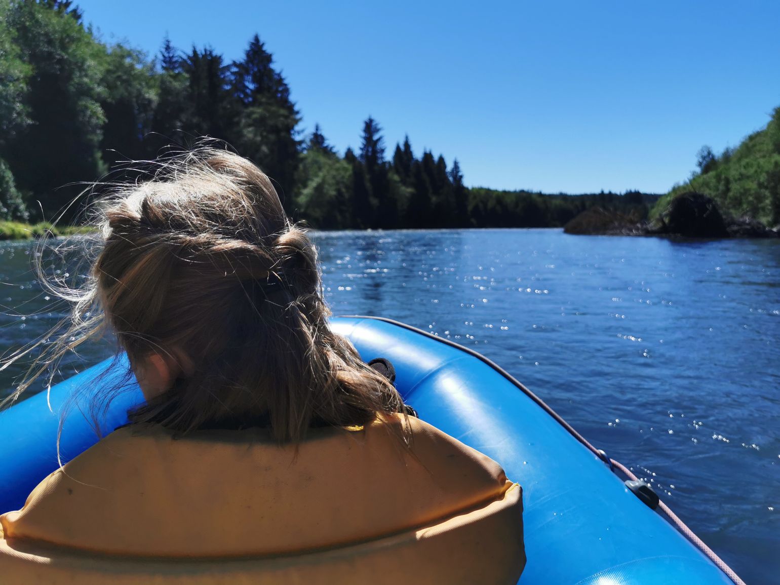 Easy raft into Olympic&#039;s Wild