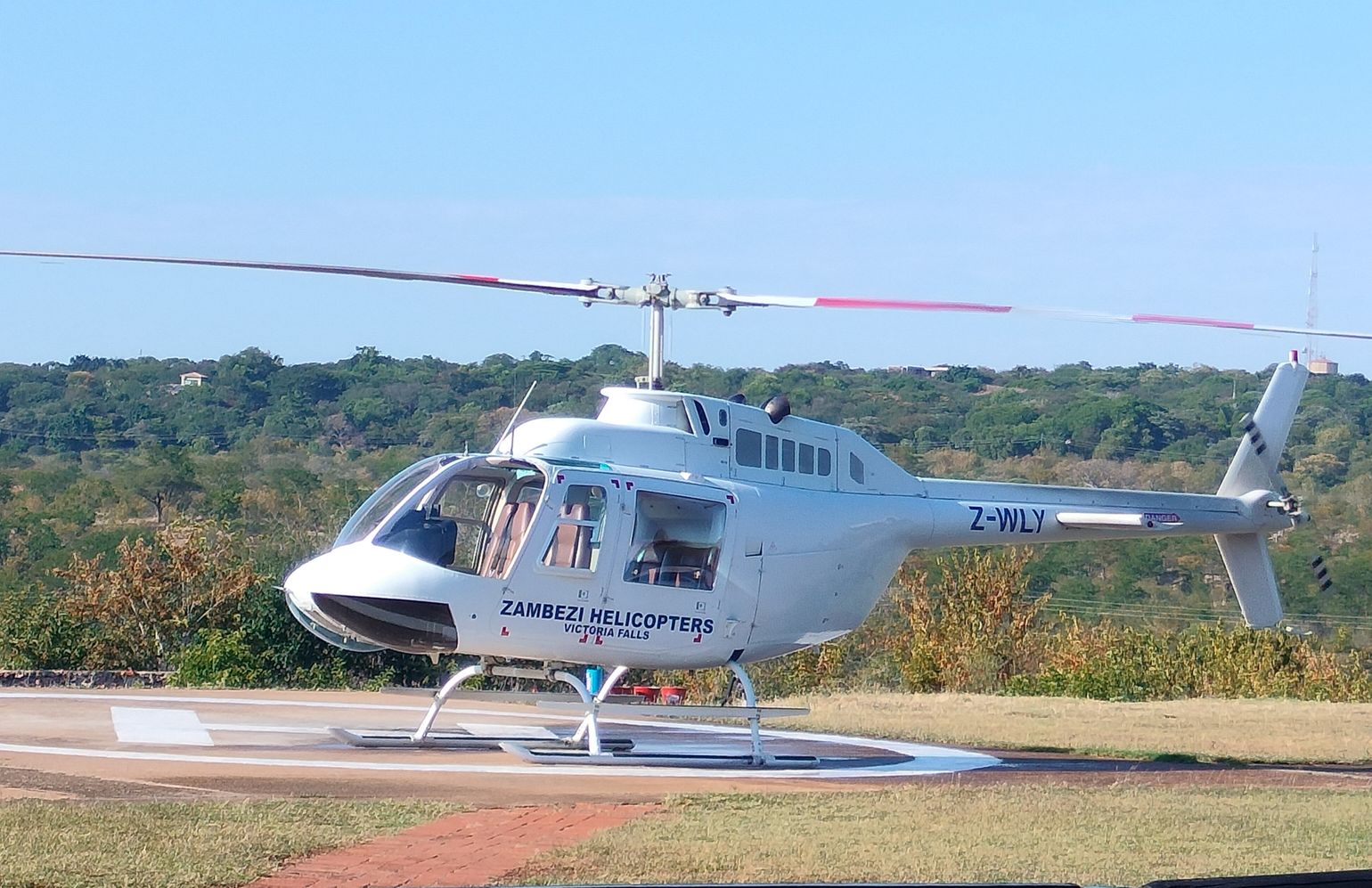 helicopter victoria falls