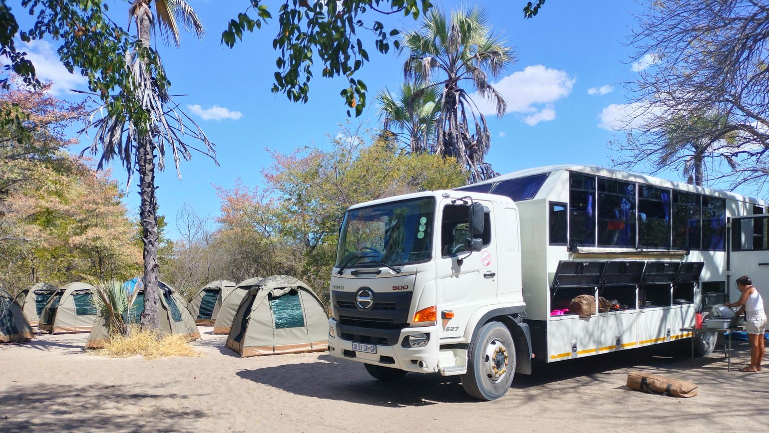 overland truck intrepid travel campground