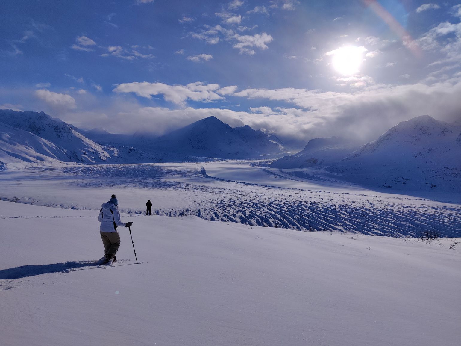 Winter Heli-Snowshoe Tour - Uitzicht