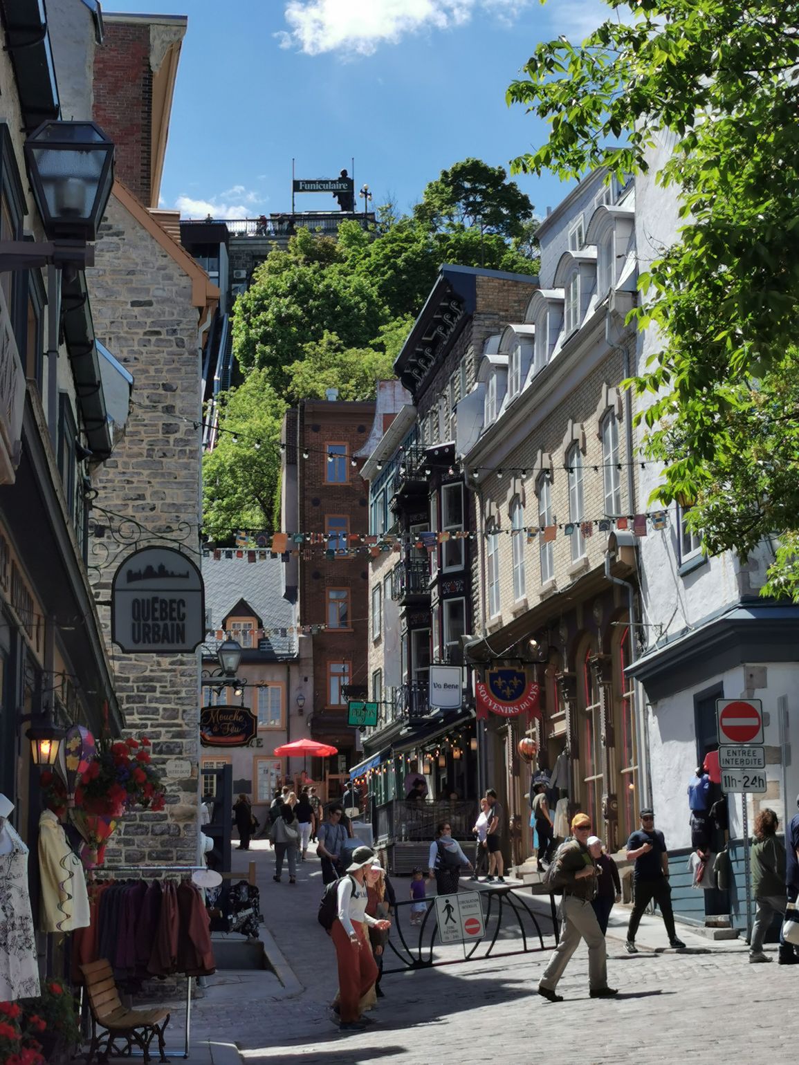 historisch stadcentrum Quebec City