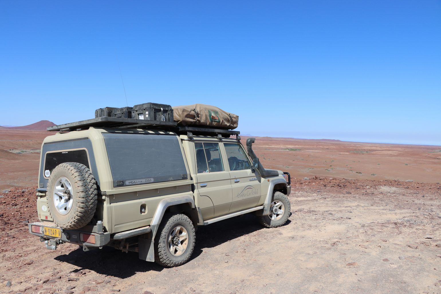 4x4 daktent roadtrip