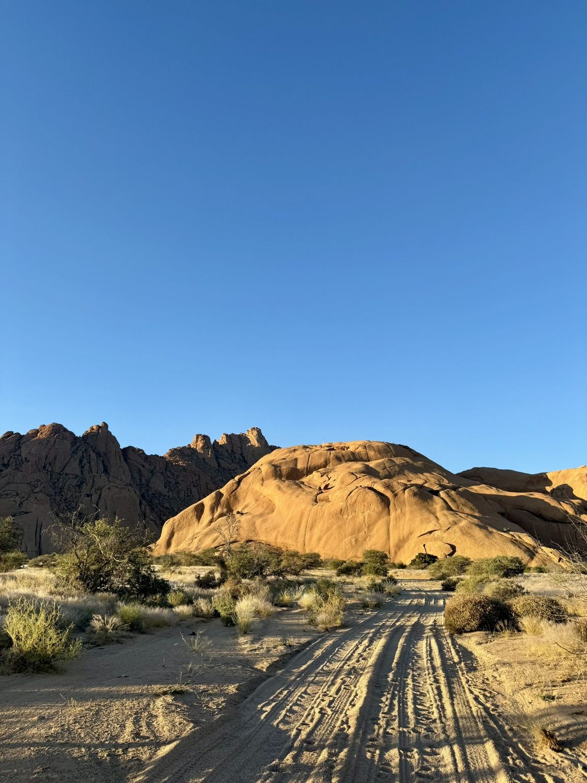 weg in spitzkoppe