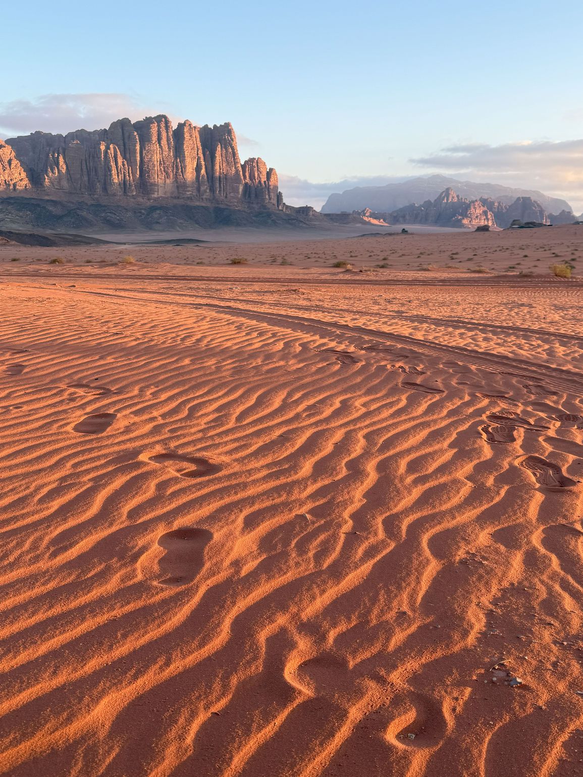 wadi rum woestijn