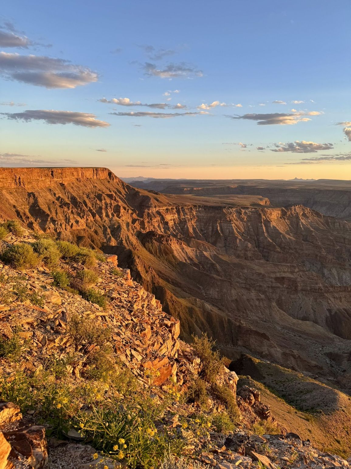 fish river canyon namibie