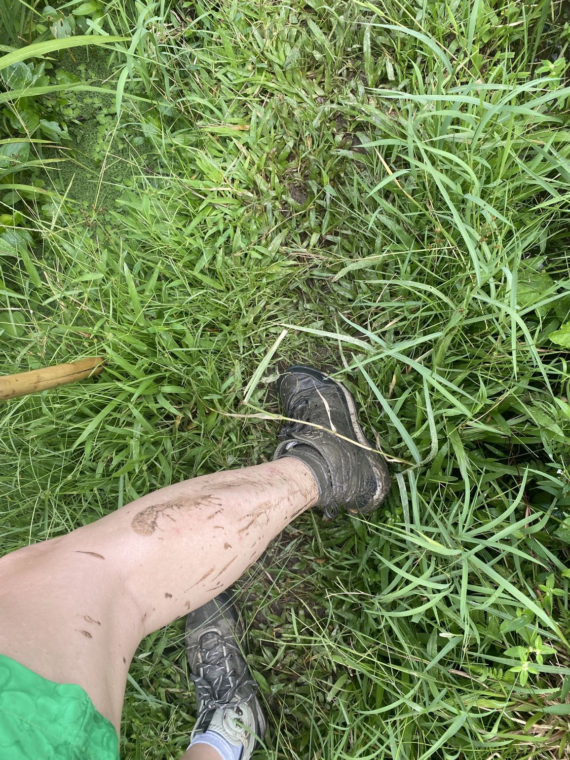 wandelen door de rijstterrassen op Bali Indonesië - Joker
