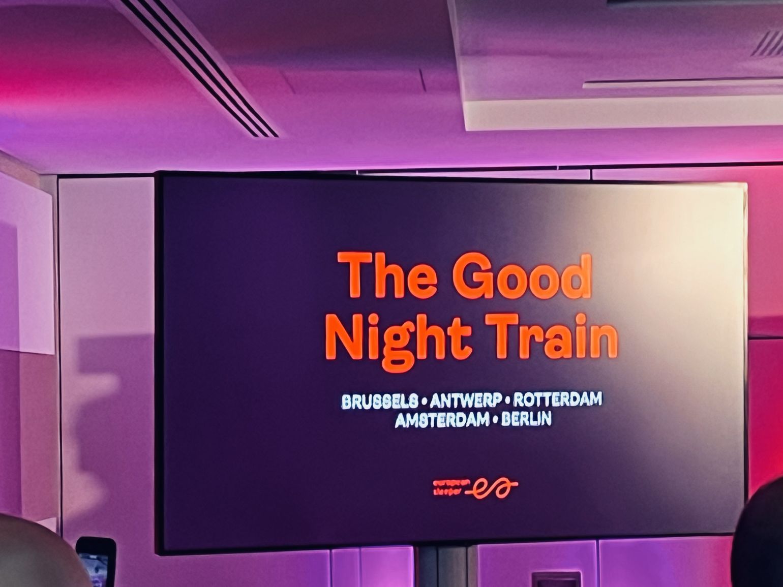 presentatie the good night train