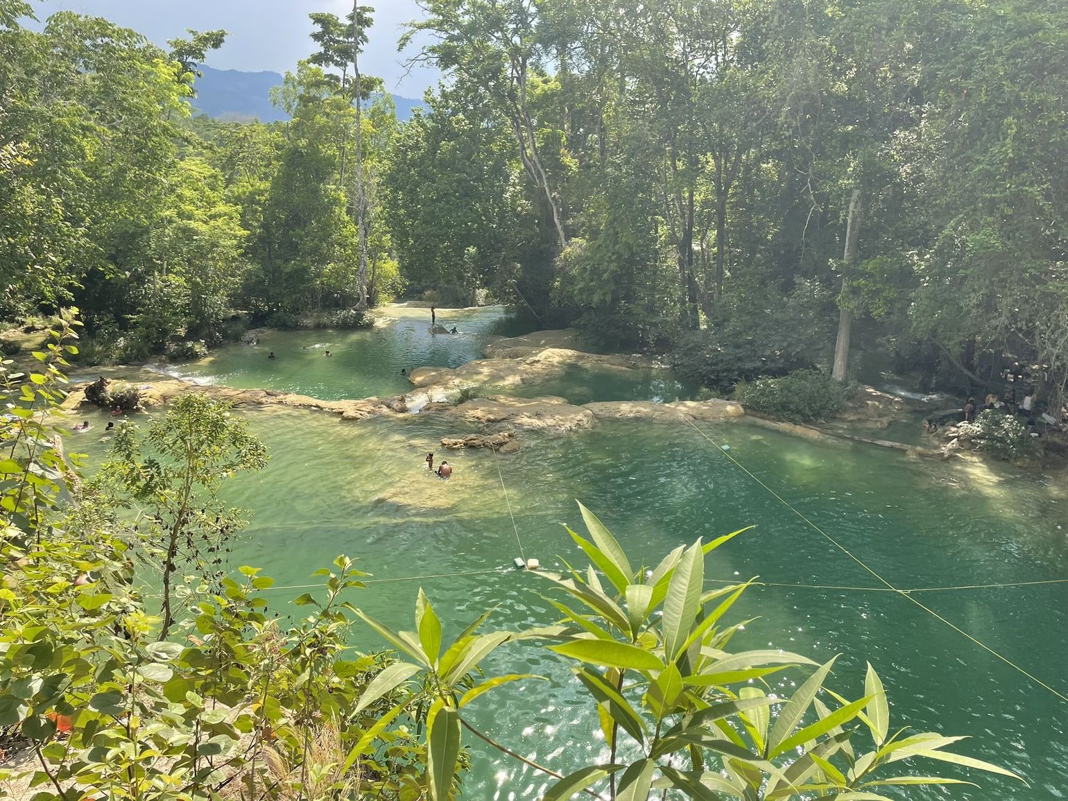 uitzicht op Cascadas de Robertos Barrios