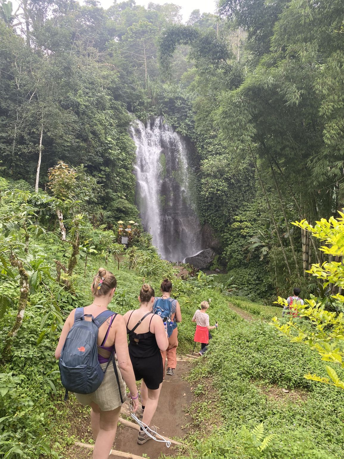 Watervallen Munduk Bali Indonesië