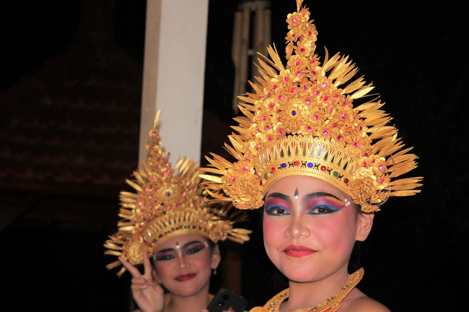 Balinese traditionele dans - Indonesië - Joker