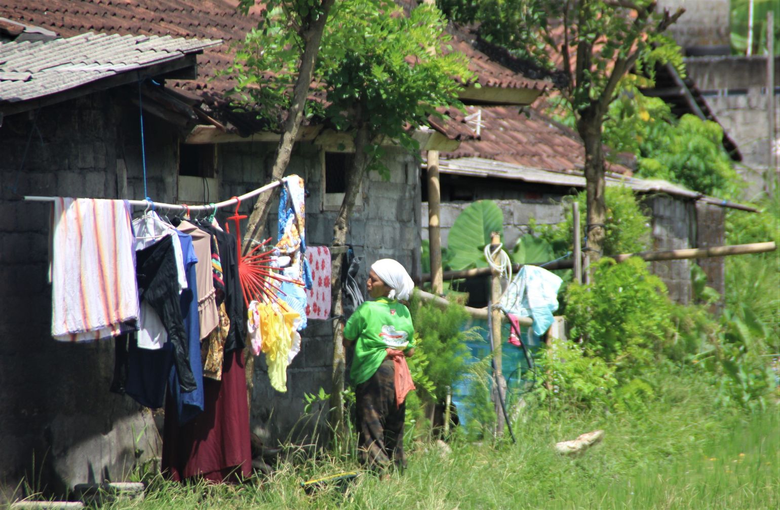 lokale bevolking op Bali Indonesië - Joker