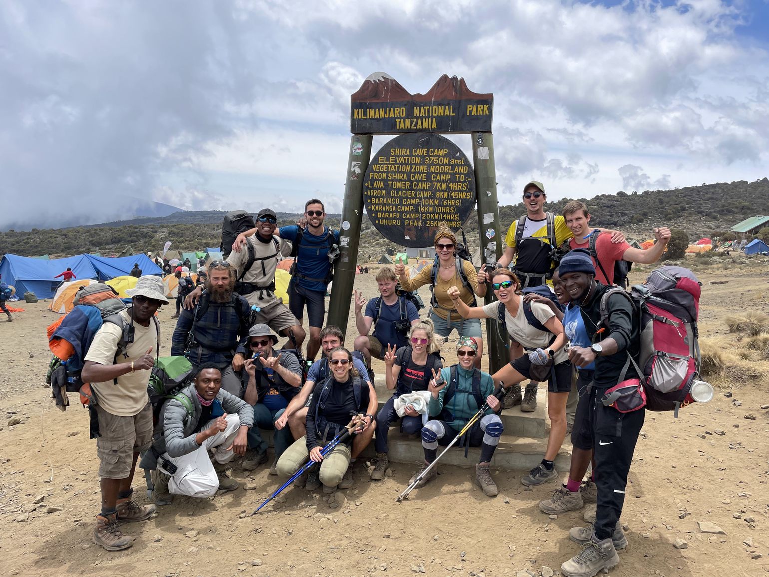Kilimanjaro camp